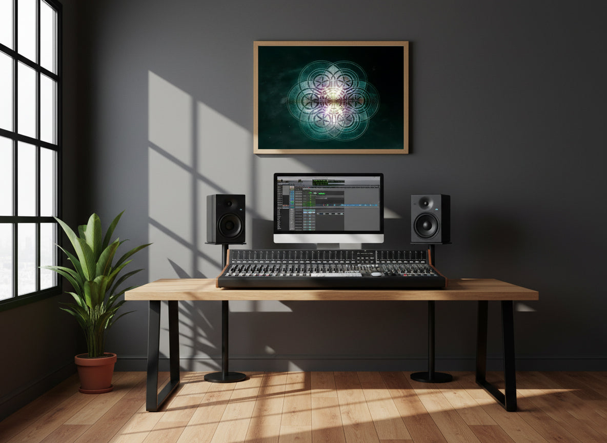 Fibonacci Sequence - Seed of Life Limited edition print