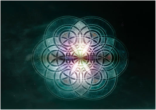 Fibonacci Sequence - Seed of Life Limited edition print
