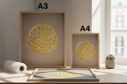 THe Flower of Life Geometry - Limited Edition Print